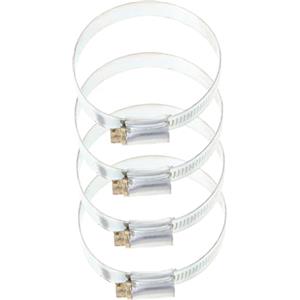 NOLITOY 4 pezzi Morsetti per Tubo da Morsetti Regolabili in Metallo per Tubi Antincendio per Fissaggio Sicuro di Tubi per Estintori Uso Interno ed Esterno