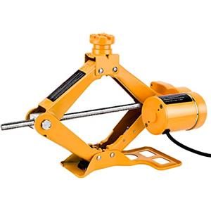 Victool Cric elettrico 3 tonnellate, cric a forbice elettrico 12 V CC con controller, cric portatile 3 tonnellate per SUV, furgoni, garage e attrezzature di emergenza, sostituzione e riparazione pneumatici di