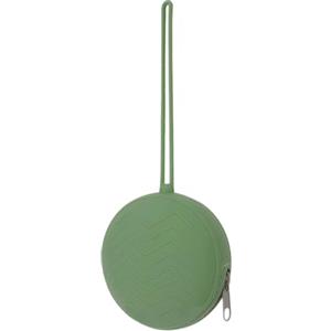 DAWOOWF Portaciuccio Scatola in Silicone, Porta Ciuccio per bambini Portatile Senza BPA,Lavabile porta ciuccio (verde)