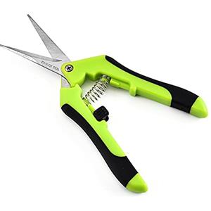 Bostar Cesoie per potatura manuale per giardinaggio, punta dritta professionale per raccogliere frutta albero fiore rami