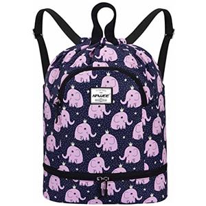 HAWEE Sportivo Zaino Grande Impermeabile Borsa da Palestra Sacca con Tasca Interna Unisex per Vita Quotidiana Scuola Sport All'Aperto Tempo Yoga Libero Spiaggia Nuoto