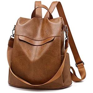 Wishliker Zaino Antifurto Borse A Tracolla Donna Casual Impermeabile Daypacks Scuola Borse B0298jaune Taglia unica Pratica,Elegante, B0298giallo, Taille unique, Pratico,Elegante