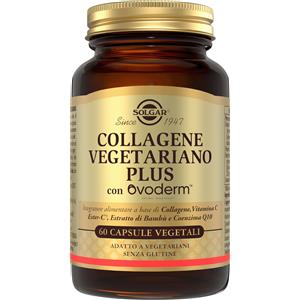 Solgar Collagene Vegetariano Plus - 60 Capsule Vegetali per Elasticità e Compattezza della Pelle