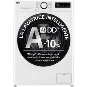 LG Lavatrice AI 8kg F2R3S08NSWB Bianco