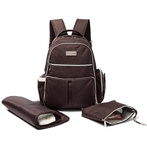 Knuddelstuff 'Buckingham' Zaino Fasciatoio Marrone