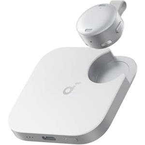 soundcore Work di Anker, Registratore Vocale AI Portatile, Trascrizione/Sintesi AI, 6 Mesi di Pro in Omaggio, Riepilogo Cross-Meeting, Marcatura con Doppio Tocco, Certificato MFi, Protezione Privacy