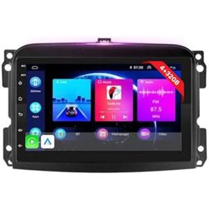 DISCORAMA AUTORADIO ANDROID PER FIAT 500L 2012-2017 STEREO AUTO TOUCH 7 POLLICI WIFI