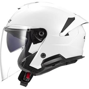 LS2, Casco Moto Jet VERSO II SOLID White, XS