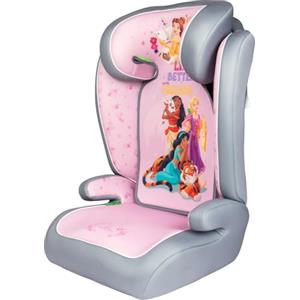 Tataway Disney Principesse i-Size R129, Seggiolino auto bambini 15-36 kg (3,5-12 anni), 100-150 cm, Gruppo 2/3, si installa con cintura a 3 punti, rosa