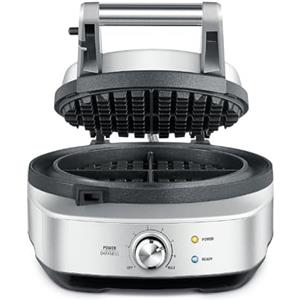 Sage - The No-Mess Waffle - Cialdiera, Waffle Macchina - Ferro per Waffle - Acciaio Inox Spazzolato