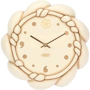 THUN - Orologio da parete Twist - ceramica, plastica - Collezione Giardino di primavera - 25.8 x 25.4 x 5.5 cm