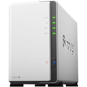 Synology DiskStation DS223J Unità di archiviazione di rete (bianco)