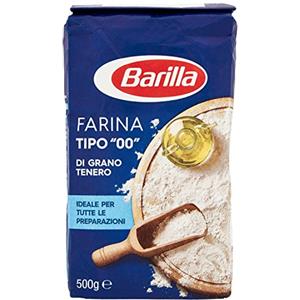 Barilla Farina di Grano Tenero Generica, Farina di Tipo 00 con Grano 100% Italiano, Ideale Per Preparazioni Dolci e Salate, 500 g