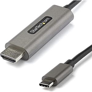 StarTech.com Cavo adattatore USB-C HDMI 4K 60Hz da 3m - Convertitore video type C a HDMI per monitor/display DP 1.4 Alt mode (CDP2HDMM3MH)