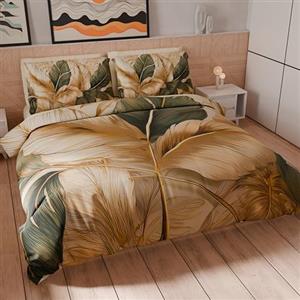 PETTI Artigiani Italiani - Set Copripiumino Singolo 135x200 cm (1 Federa 75x50 cm Inclusa), Parure Copripiumino Microfibra con Stampa Digitale Floreale 04 302 - Made in Italy