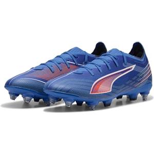 PUMA Scarpa da Calcio Unisex 6 Match MXSG, Blu Ultra Blu Bianco-Rosso incandescente, 42, Ultra Blue PUMA White Glowing Red, 44 EU