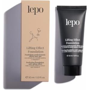 LEPO | Fondotinta Effetto Lifting N. 33 con Estratto di Centella Asiatica e Vitamina E, Per una Pelle Radiosa e Tonificata