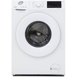 Daya Lavatrice DHLB8014V, Motore Inverter, Programmi Vapore, 8 kg, 1400 giri/minuto, Classe Energetica A, Display LCD, 15 Programmi, Funzione Pausa e Aggiungi, Esclusione Centrifuga