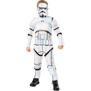 Rubie's Rubies Costume Storm Tropper per bambini, tutina stampata con mantello e maschera. Ufficiale Star Wars Costume sostenibile Green Collection per Carnevale, Natale, Compleanno, Feste e Halloween.