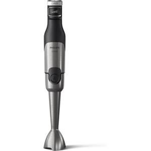 Philips Daily Collection Frullatore a Immersione - Tecnologia ProMix per Mescolatura Rapida, Motore 650W, Protezione Antischizzo, Design Ergonomico, Pulsante di Rilascio Facile, Bianco (HR2534/00)