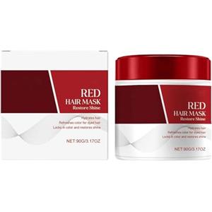 kaiop Maschera Ravvivante Per Capelli Rossi Con Formula Riparatrice, 90 G, Balsamo Rinforzante, Ripara E Intensifica I Toni Rossi Per Capelli Colorati, Ravviva Colori E Toni