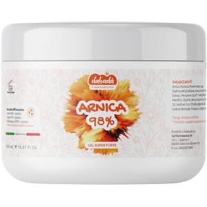 Saf.Nutraceutica Dabadà - Arnica Gel Forte 98% | Arnica Cavalli Uso Umano Con Artiglio del Diavolo e Boswellia | Effetto Rinfrescante con Eucalipto | Assorbimento Rapido, Non Unge | Made in Italy, Ocra, 500 ml