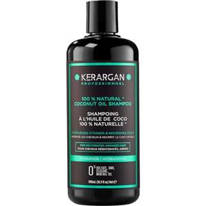 Kerargan - Shampoo Antiforfora Idratante all'Olio di Cocco per Capelli Disidratati e Danneggiati - Detersione Delicata e Idratazione - Senza solfati, OGM, siliconi e oli minerali - 500ml