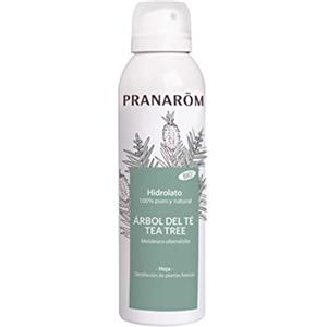 Pranarom Pranarôm - Idrolato Tea Tree Bio 150 ml, Per Pelli Danneggiate, Acne, Purificante, Senza Conservanti e Alcool, Distillazione di Piante Fresche, Per Viso, Corpo e Capelli