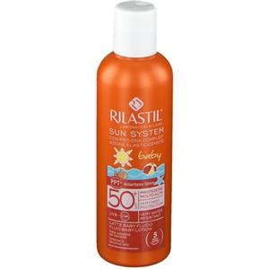 Rilastil Sun System Latte Fluido SPF 50 200 ml - Protezione Molto Alta per Pelle Sensibile