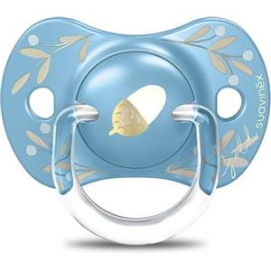 Suavinex Gold Succhietto Silicone +18 Mesi Azzurro