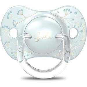 Suavinex Gold Succhietto Silicone 0-6 mesi Azzurro