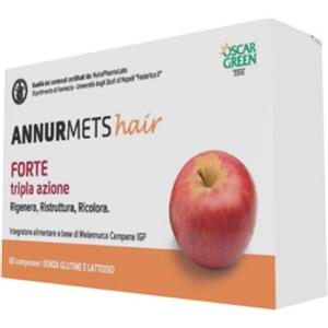 NGN HEALTHCARE-NEW GEN.NUT.Srl Annurmets Hair Forte 500mg 60 Compresse