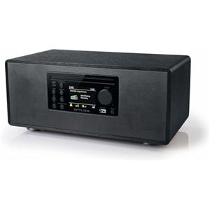 MUSE Micro System, lettore CD, radio DAB+ FM PLL, Bluetooth, (M-695 DBT) Display LCD, NFC: funzione di accoppiamento automatico, 60 watt, grigio scuro