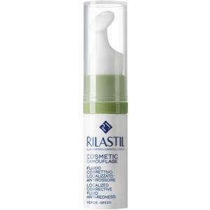Rilastil Camouflage Correttore Fluido Verde 5ml - Lenitivo per Rossori e Imperfezioni