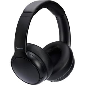 Panasonic M600B, Cuffie Wireless con Hybrid ANC, Modello Over-Ear Girevole, Bluetooth 5.3, Microfono Integrato, Fino a 65 Ore di Riproduzione, XBS Deep, USB-C, Nero
