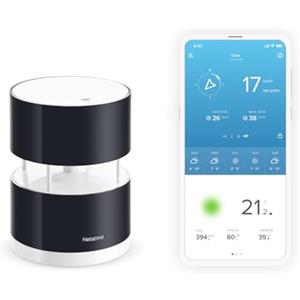 Netatmo Wind Gauge - Anemometro Intelligente per Stazione Meteo Netatmo, NWA01-WW