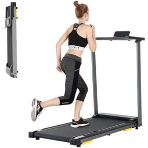 Novonova Tapis Roulant Pieghevole da Casa, Tapirulan Elettrico Salvaspazio con Schermo LED 15 Programmi di Allenamento, SY-T2712