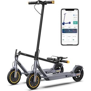 Riceel R50 Monopattino Elettrico con Freccia Direzionale, Velocità Fino a 25 Km/h, 30Km di Autonomia, 8.5" Pneumatici Solidi, Carico massimo 120 kg, Doppia frenata