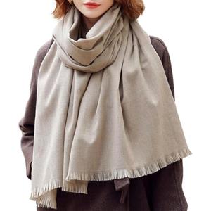 RIIQIICHY Sciarpa Donna Invernale Cachi Pashmina Scialle Stola Elegante Cerimonia Foulard Lungo Grande Spesse Calde