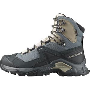 Salomon Quest Element Gore-Tex Scarpe Impermeabili Escursionismo da Donna, Ispirazione Atletica, Stabilità su Tutti i Terreni, Ebony Rainy Day Stormy Weather, 36 EU