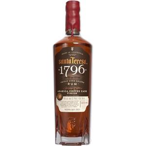 Santa Teresa 1796 Rum Venezuelano con Metodo Solera, Edizione Limitata Coffee Cask Finish, 70 cl /700 ml, 46% Vol.