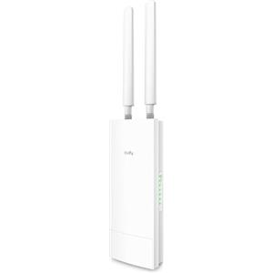 Cudy Modem Router esterno sbloccato 4G LTE Cat4 con slot per scheda SIM, WiFi N300, IP65, antenne cellulari staccabili, adattatore PoE passivo incluso, VPN, LT400 Outdoor