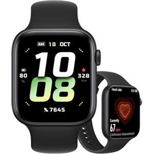 HONOR Watch 5 Smartwatch, 1.85" Display AMOLED Smart Watch Uomo Donna, 15 giorni di durata della batteria, GPS, Nero