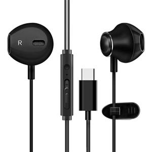 GAMURRY Auricolari, In-Ear Cuffie Con Filo USB C Jack, Stereo Bass Cuffiette Con Filo e Microfono, Suono Potente Guidato Dai Bassi Chiamate HD Nessun Rumore, Compatibile Con Computer, Tablet, MP3