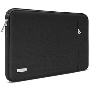 TECOOL Custodia pc 14 Pollici per Laptop, Notebook Porta Computer per 14" HP Pavilion Elitebook Lenovo Thinkpad Ideapad dell Acer ASUS Chromebook, MacBook Air 15 M4 M3 2025-2023 Borsa Portatile, Nero