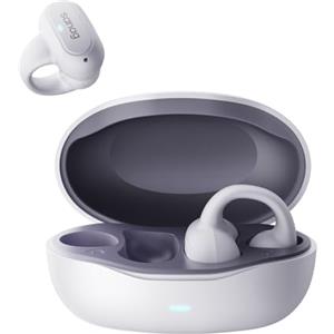 SANAG Z50PRO Sport Cuffie Bluetooth Clip Orecchio, Open Ear Auricolari 36 Ore Bluetooth 5.3 Impermeabili compatibili con iPhone/Samsung Phone per Uomini, Donne-White