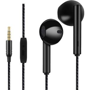 GAMURRY Auricolari in-ear con cavo, stereo Bass Earphones, con funzione microfono e riduzione del rumore, cavo senza tangle, cuffie da 3,5 mm, per Galaxy, Huawei, MP3 e altri dispositivi audio ecc