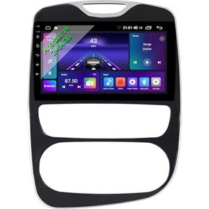 ACAVICA Autoradio Renault Clio 4 Android 14 2+64GB - Schermo 10,1" Touch con Wireless CarPlay Android Auto - Stereo Auto Bluetooth GPS WiFi FM DSP - Compatibile con Renault Clio 2012-2018 Medianav