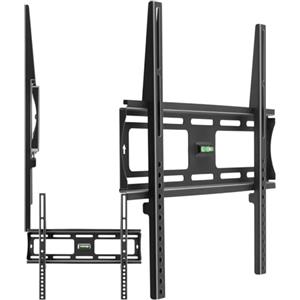 tectake® Supporto Universale Parete, Muro, per TV da 26 a 75 pollici (66-191 cm), Girevole, Staffa TV, VESA max. 400 x 400, Portata 100 kg, Distanza Parete di 2,3 cm