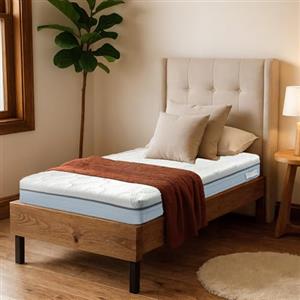 DOLCI SOGNI Materasso Singolo 80x190 Memory Foam - Materasso 80x190 Alto 20cm, Doppio Comfort Ortopedico e Ergonomico, Sfoderabile con lato Estate e lato Inverno, Made in Italy